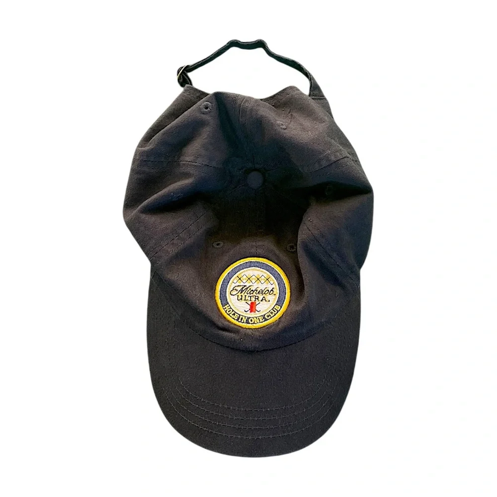 Michelob Ultra Black Baseball Cap with Embroidered Patch